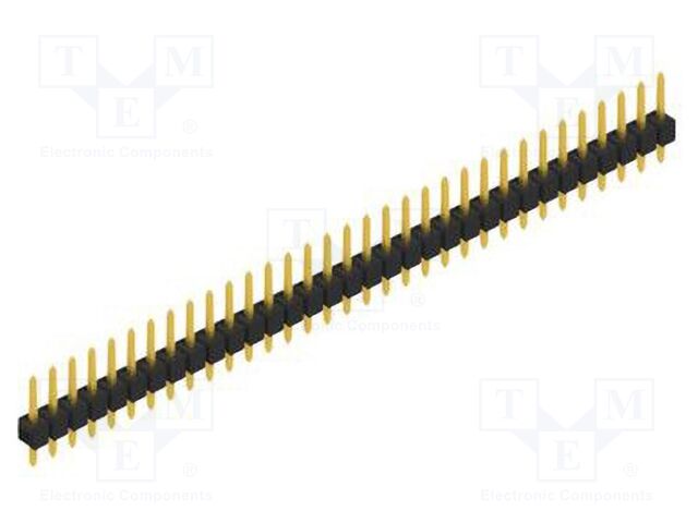 Connector: pin strips; pin header; male; PIN: 33; 2.54mm; THT; 1x33