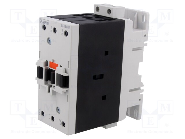 Contactor: 3-pole; NO x3; 20÷48VAC,20÷48VDC; 40A; BF; -40÷70°C