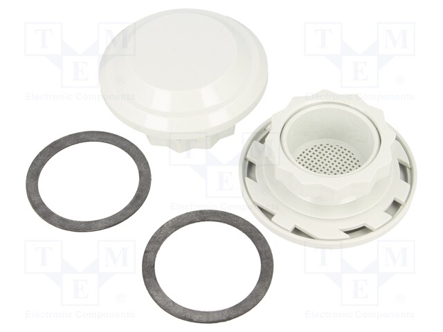 Pressure compensation device; plastic; IP55; UL94V-0; -45÷70°C