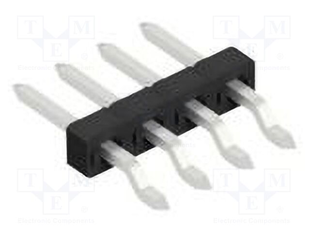 Connector: pin strips; pin header; male; PIN: 4; 2mm; SMT; 1x4; 100V