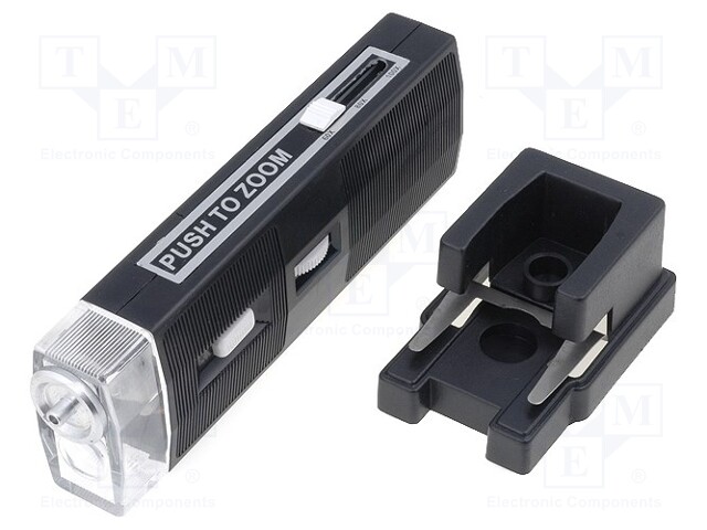 Hand microscope;Mag:x60x100;80g;155x49x25mm