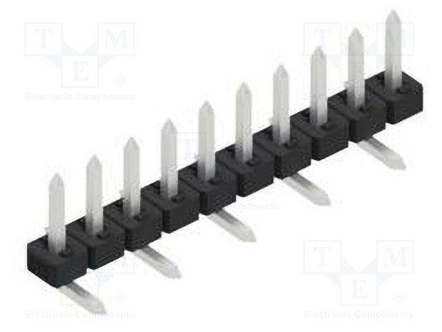 Connector: pin strips; pin header; male; PIN: 10; 2mm; SMT; 1x10