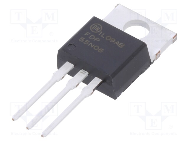 Transistor: N-MOSFET; unipolar; 60V; 34.8A; Idm: 220A; 114W; TO220-3