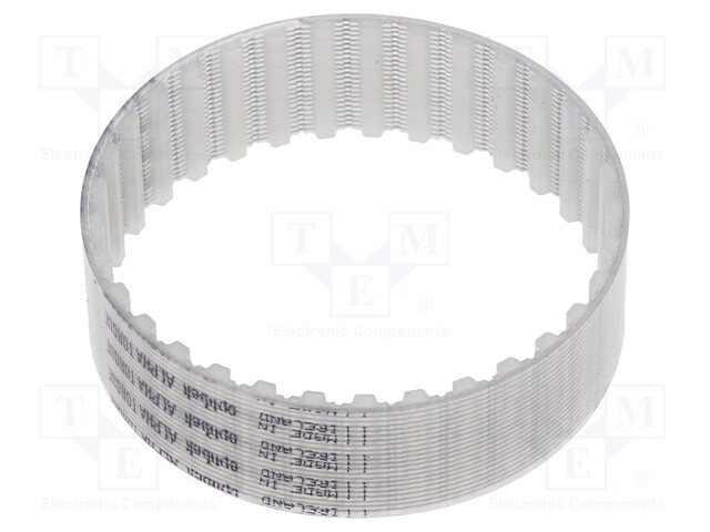 Timing belt; T5; W: 16mm; H: 2.2mm; Lw: 165mm; Tooth height: 1.2mm