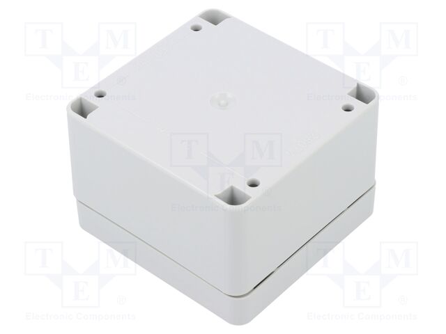 Enclosure: multipurpose; X: 80mm; Y: 82mm; Z: 55mm; EURONORD; grey