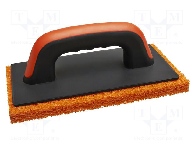 Finishing trowel; with sponge; L: 250mm; W: 130mm