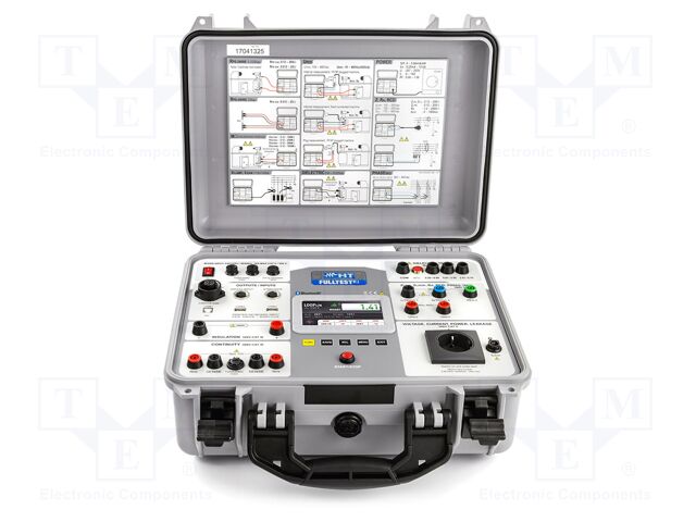 Safety tester; Interface: USB; 200mA; 100V,250V,500V,1kV