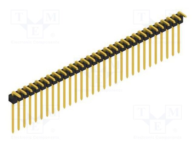 Connector: pin strips; pin header; male; PIN: 30; 2.54mm; THT; 1x30