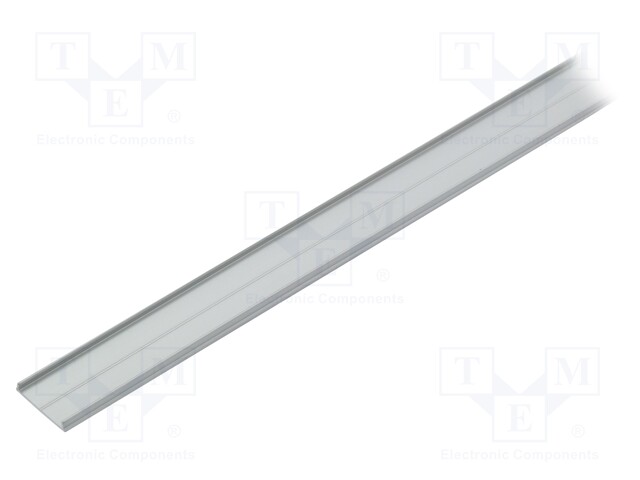 Profiles for LED modules; surface; natural; L: 2m; aluminium