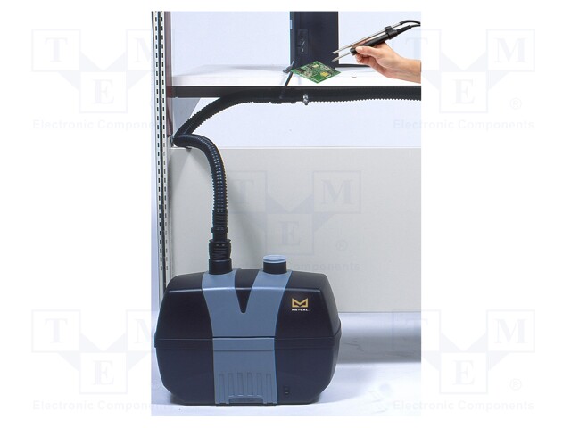 Device: fume extractor; Plug: EU,UK; 28l/min; 85W; 55dBA