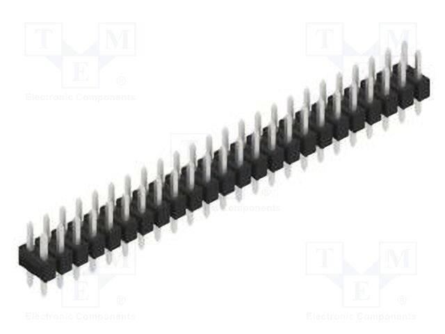 Connector: pin strips; pin header; male; PIN: 48; 2.54mm; THT; 2x24