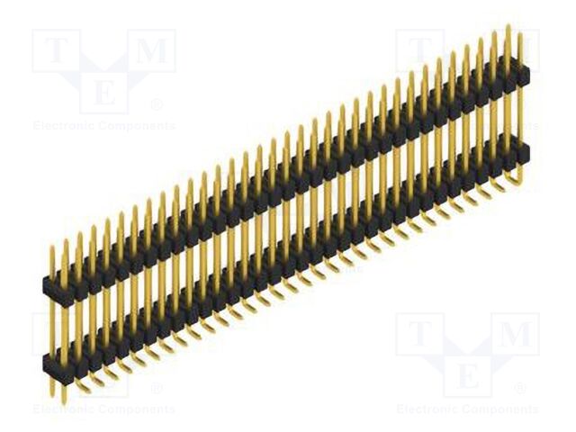 Connector: pin strips; pin header; male; PIN: 68; 2.54mm; SMT; 2x34