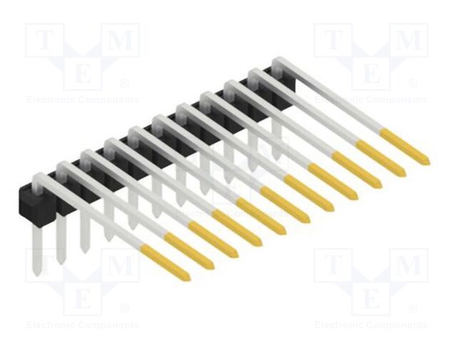 Connector: pin strips; pin header; male; PIN: 11; 2.54mm; THT; 1x11