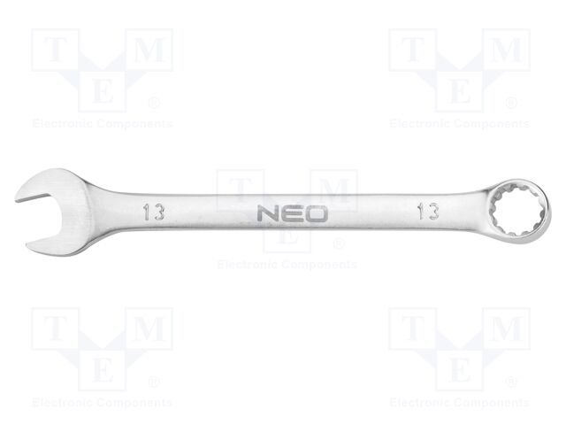 Wrench; combination spanner; 13mm; Chrom-vanadium steel; L: 170mm