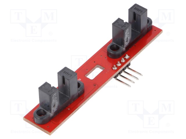 Sensor: distance; reflective; 5VDC; Channels: 2; Digit.outputs: 2