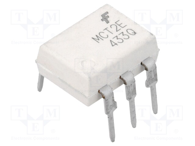 Optocoupler; THT; Channels: 1; Out: transistor; Uinsul: 7.5kV; DIP6