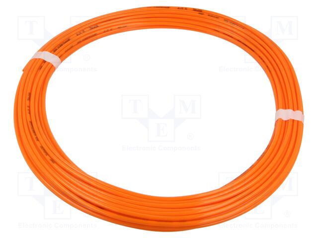 Pneumatic tubing; 8bar; L: 20m; r bending min: 10mm; polyurethane