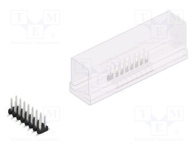 Connector: pin strips; pin header; male; PIN: 16; 2mm; SMT; 2x8; 100V
