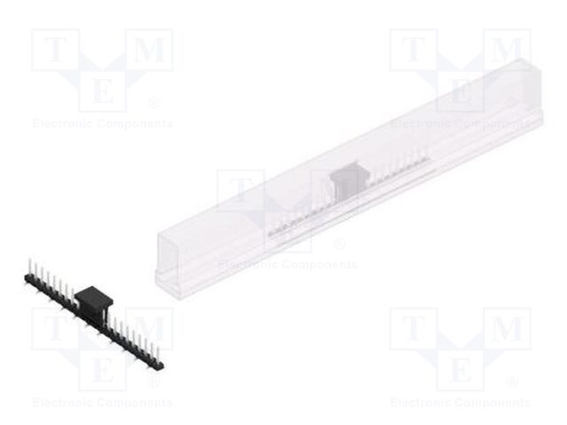 Connector: pin strips; pin header; male; PIN: 22; 2mm; SMT; 1x22