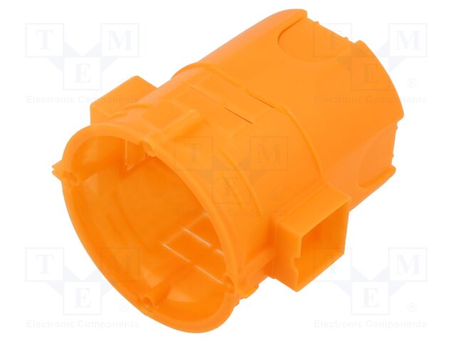 Enclosure: junction box; Ø: 62mm; plaster embedded; IP20; serial