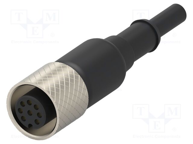 Connection lead; M12; PIN: 8; 5m