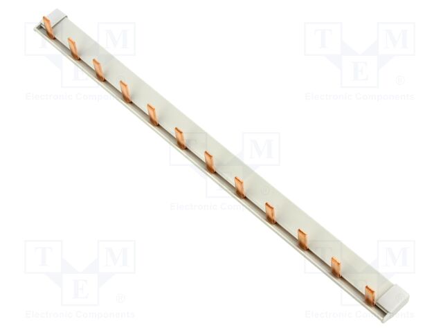 Busbar; Poles: 1; Urated: 400V; 63A; No.of mod: 12; Uinsul: 500V