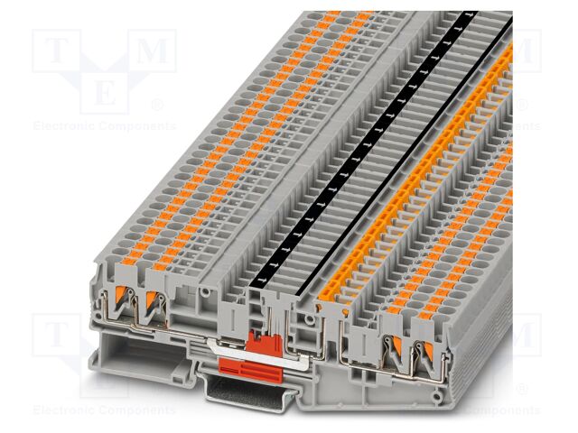 Splice terminal: rail; 20A; 400V; push-in; PA; 0.14÷4mm2; ways: 1