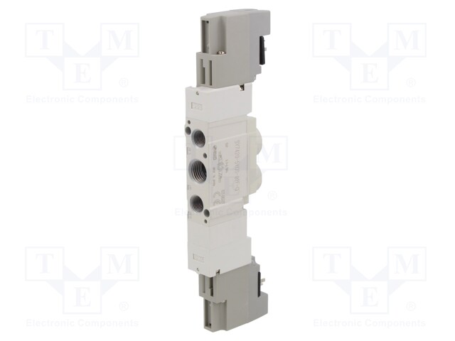 Electromagnetic valve; 5/3 vented in the middle position; IP65