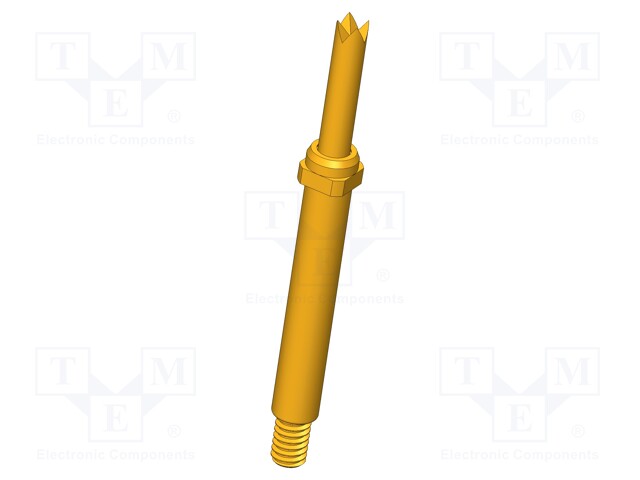 Test needle; Operational spring compression: 4mm; 5A; Ø: 1.8mm
