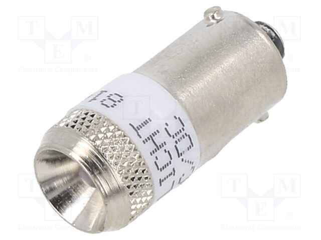 LED lamp; Colour: white; Cap: BA9S; 230VAC; 230VDC