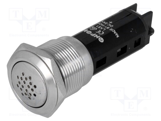 Signaller: sound; 80dB; Ø19mm; 1÷10mm; screw terminals; IP50; 360mW