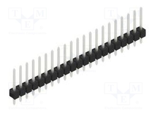 Connector: pin strips; pin header; male; PIN: 21; 2.54mm; THT; 1x21
