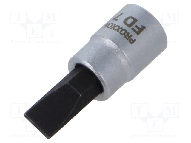 Wrench; socket spanner; SL 7mm; 1/4"