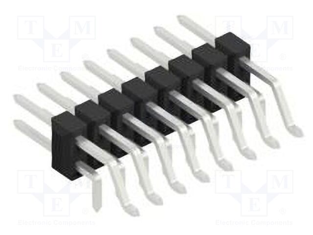 Connector: pin strips; pin header; male; PIN: 16; 2.54mm; SMT,THT