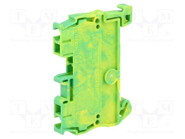 Splice terminal: rail; 0.08÷2.5mm2; ways: 1; terminals: 2; TS35