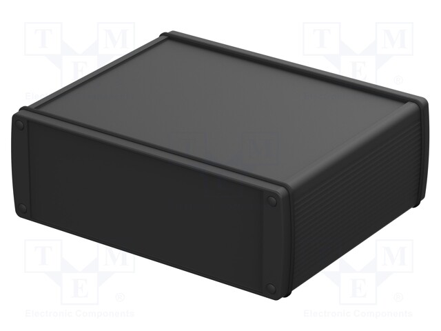 Enclosure: with panel; ALUBOS; X: 210mm; Y: 150mm; Z: 70mm; aluminium