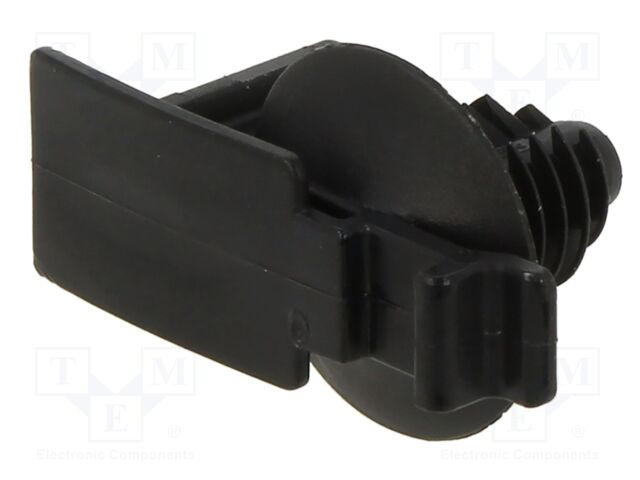 Holder; push-in; UL94HB; 27mm; cables and wires; -40÷105°C