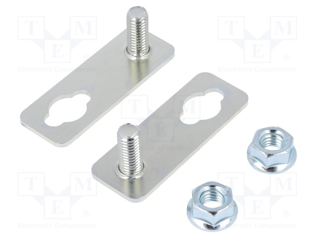 Clip; steel; Application: for enclosures; Pcs: 2
