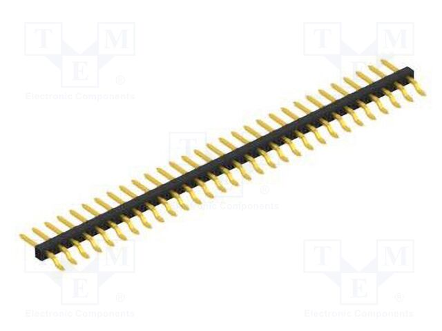 Connector: pin strips; pin header; male; PIN: 30; 2mm; SMT; 1x30