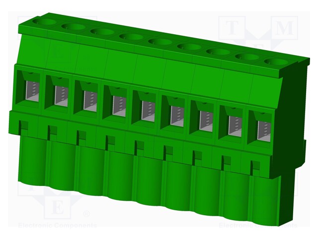 Connector: pluggable terminal block; plug; female; angled 90°