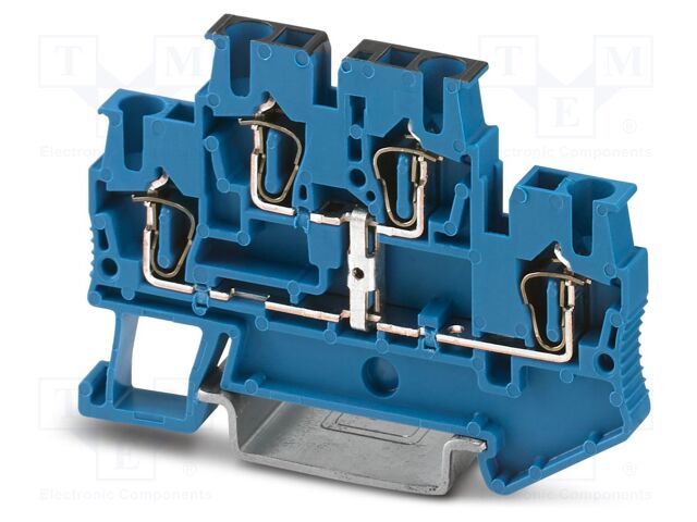 Splice terminal: rail; ST; PA; terminals: 4; W: 5.2mm; H: 67.5mm