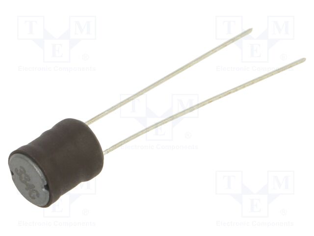 Inductor: wire; THT; 2.2uH; 5.3A; 10mΩ; ±20%; Ø9.5x13.5mm; vertical