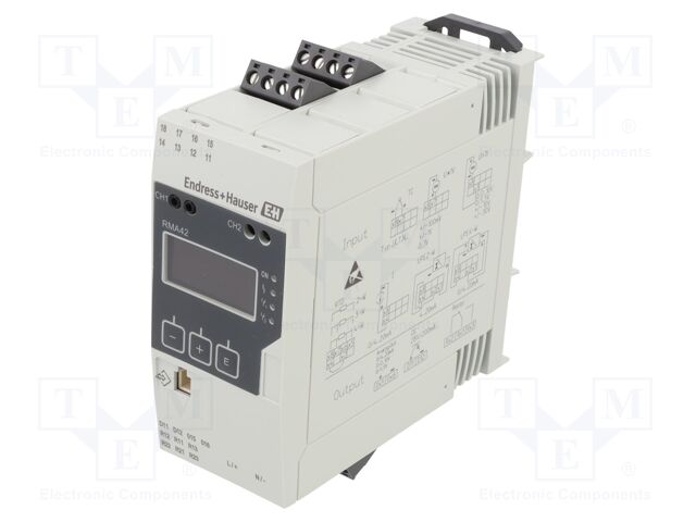 Process transmitter; for DIN rail mounting; IP20; 45x115x118mm