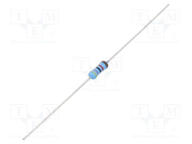 Resistor: thin film; THT; 47kΩ; 600mW; ±1%; Ø2.5x6.5mm; -55÷155°C
