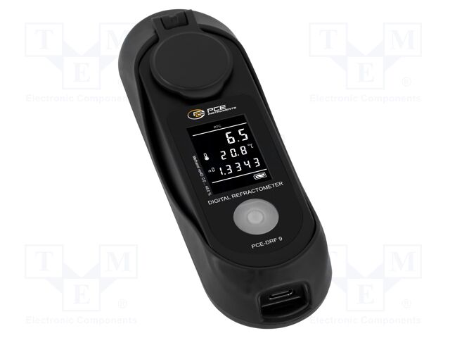 Meter: refractometer; LCD; 0÷46%,1,329÷1,333nD; Temp: 0÷40°C; IP65
