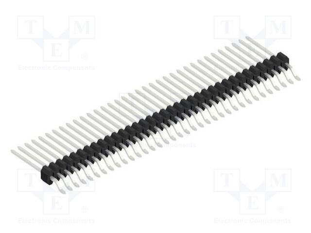 Connector: pin strips; pin header; male; PIN: 35; 1.27mm; SMT; 1x35