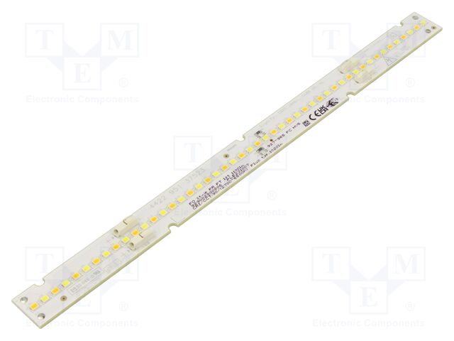 LED strip; W: 20mm; L: 279.2mm; No.of diodes: 48; CRImin: 90; 200mA