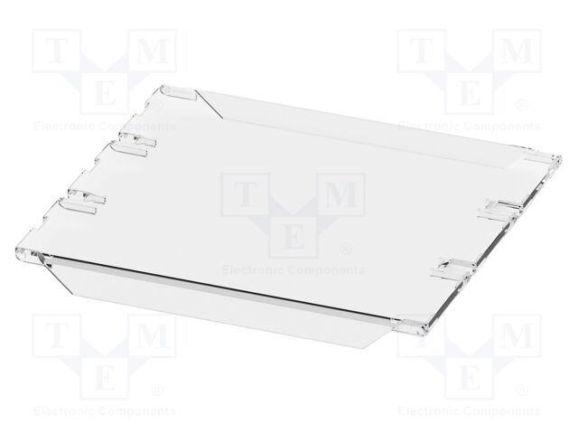Cover; transparent; UL94V-2; ME MAX 67,5; polycarbonate; X: 67.8mm
