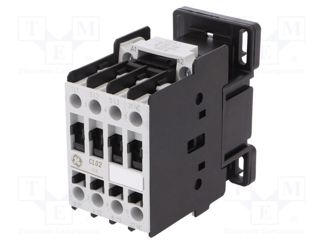 Contactor: 3-pole; NO x3; Auxiliary contacts: NC; 110÷120VAC; 18A