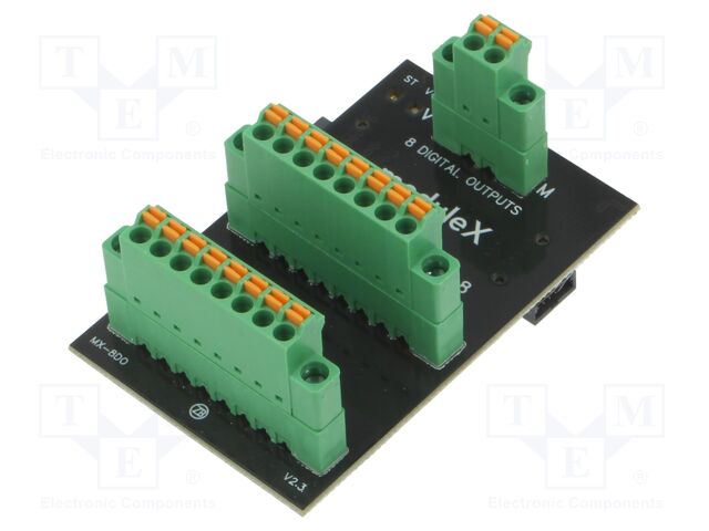 OUT: 8; ModuleX; Industrial module: digital output